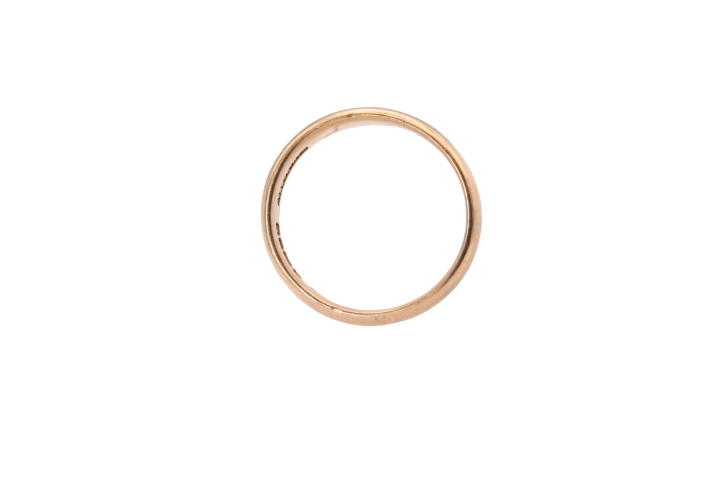 antique-22ct-rose-gold-d-shape-wedding-band-ring-4-5mm-6-1g