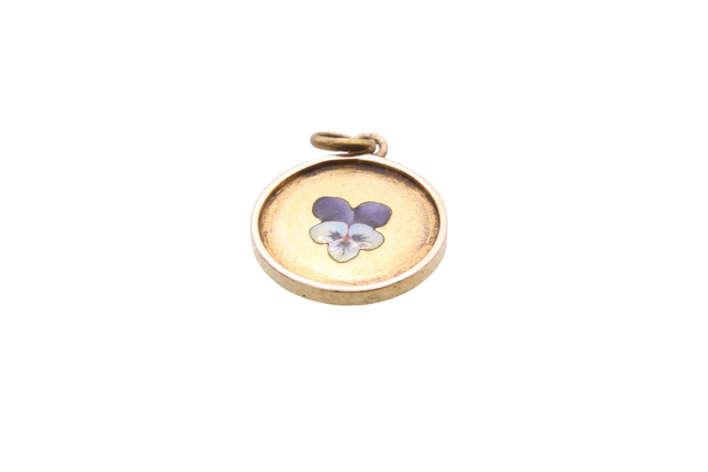 antique-9ct-gold-pansy-flower-pendant-charm