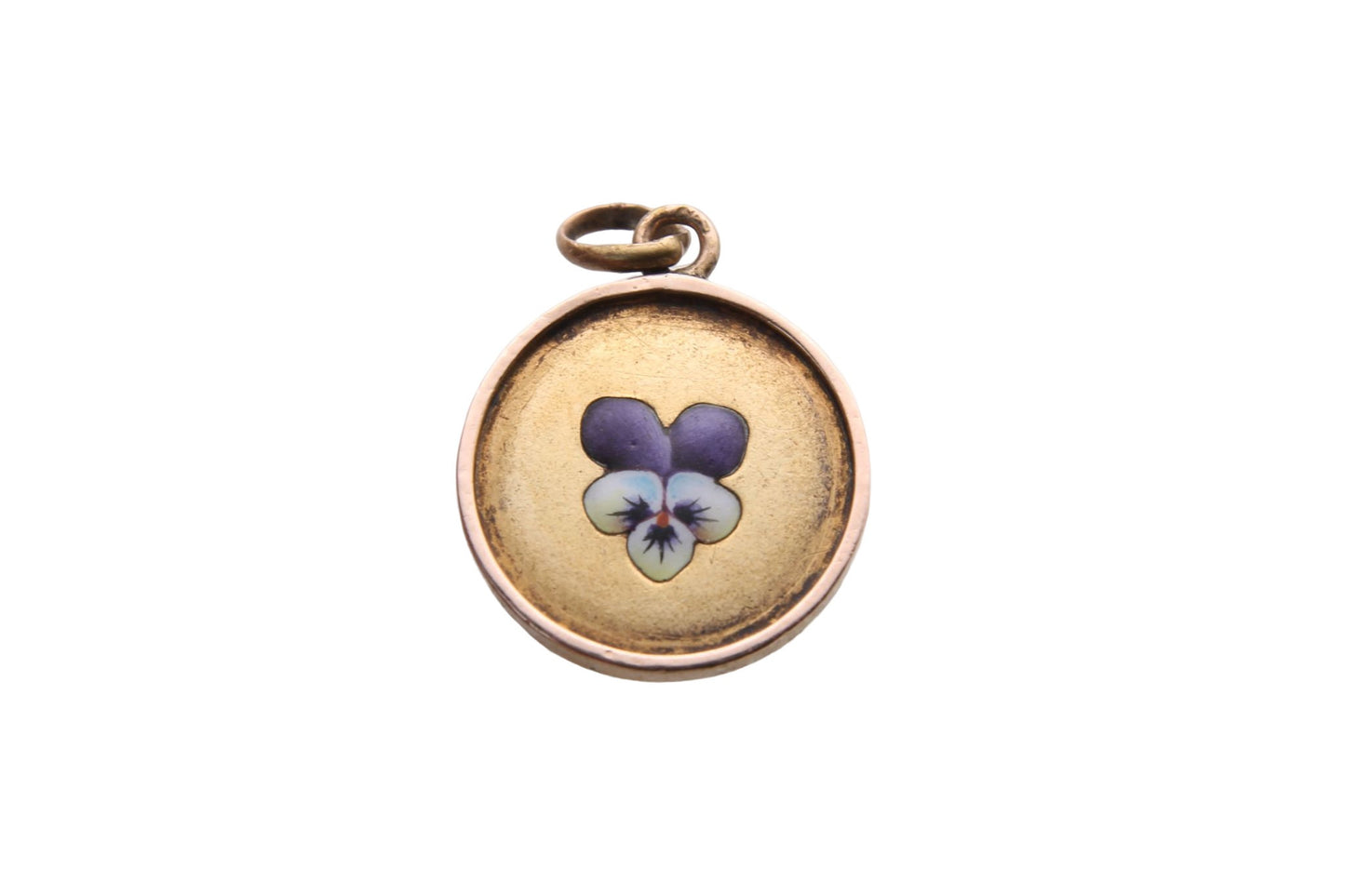 antique-9ct-gold-pansy-flower-pendant-charm