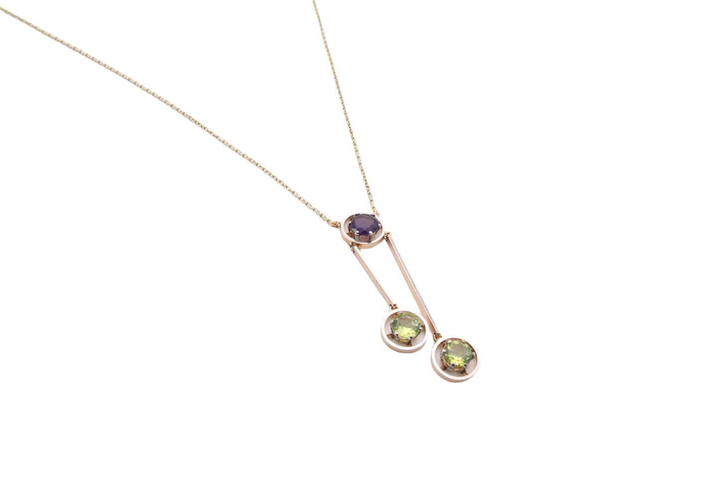 antique-edwardian-15ct-gold-amethyst-peridot-negligee-necklace