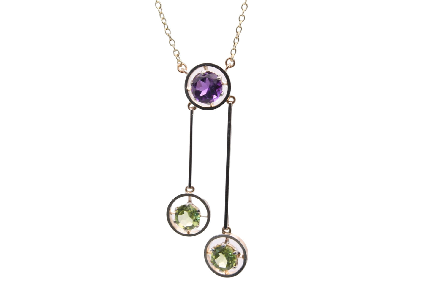 antique-edwardian-15ct-gold-amethyst-peridot-negligee-necklace
