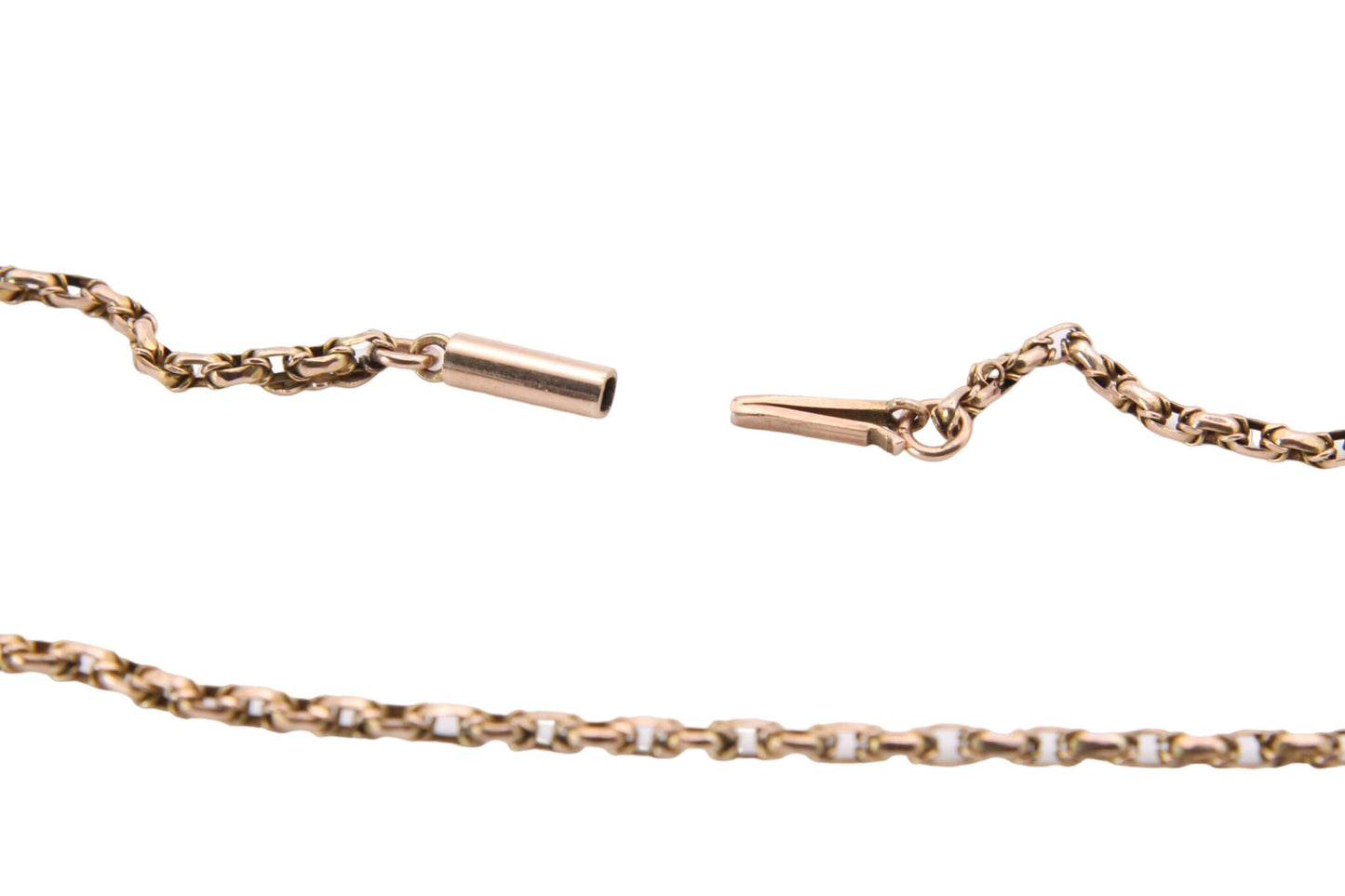 antique-9ct-gold-fancy-link-necklace-18-5