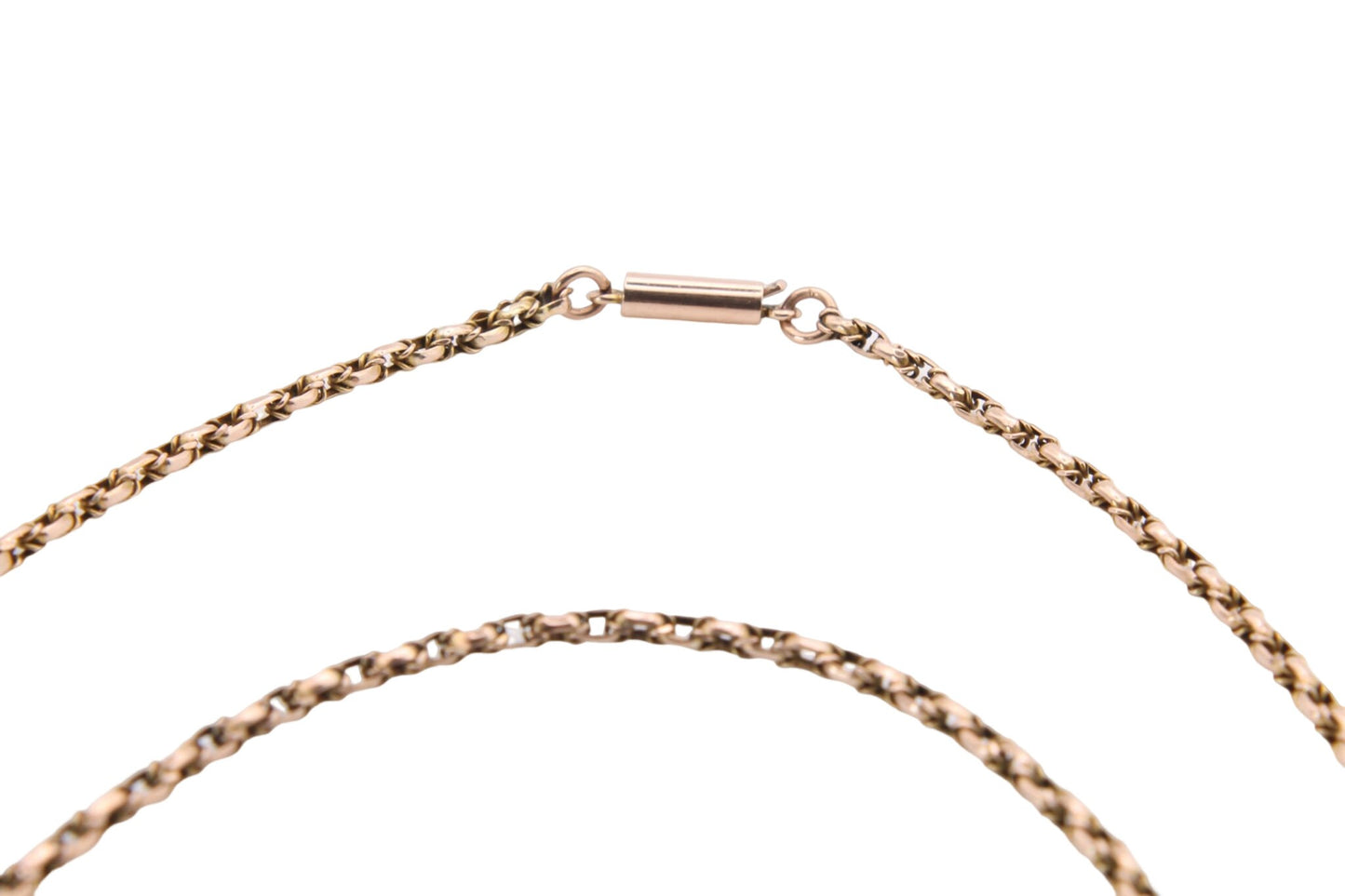 antique-9ct-gold-fancy-link-necklace-18-5
