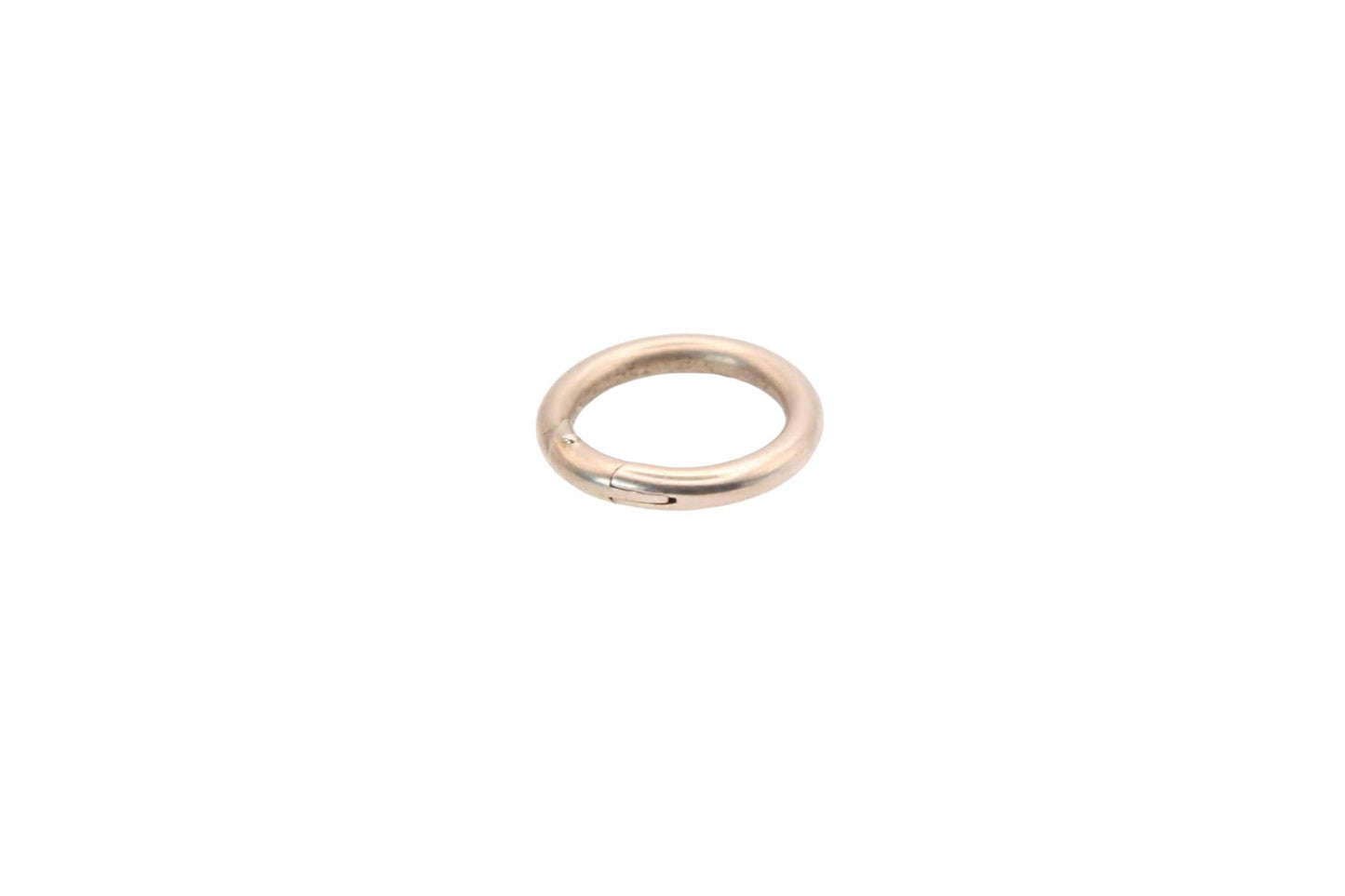 Antique 9ct Rose Gold Hinged Bolt Ring