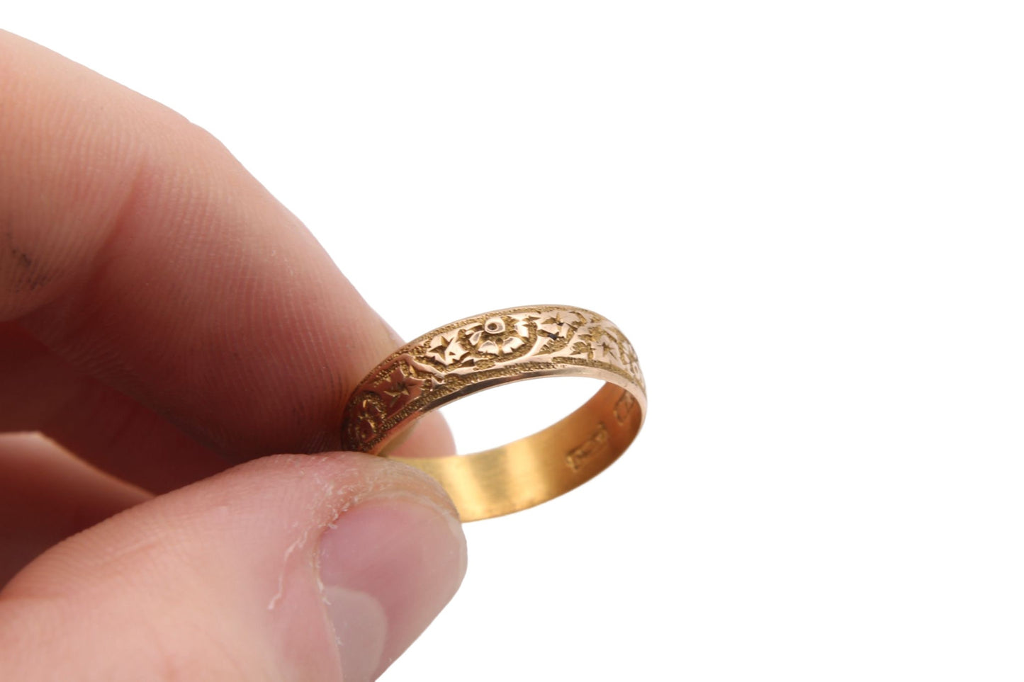 antique-victorian-floral-chased-18ct-gold-ring-1897