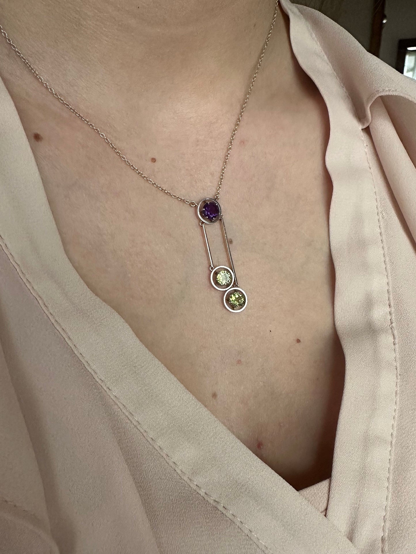 antique-edwardian-15ct-gold-amethyst-peridot-negligee-necklace
