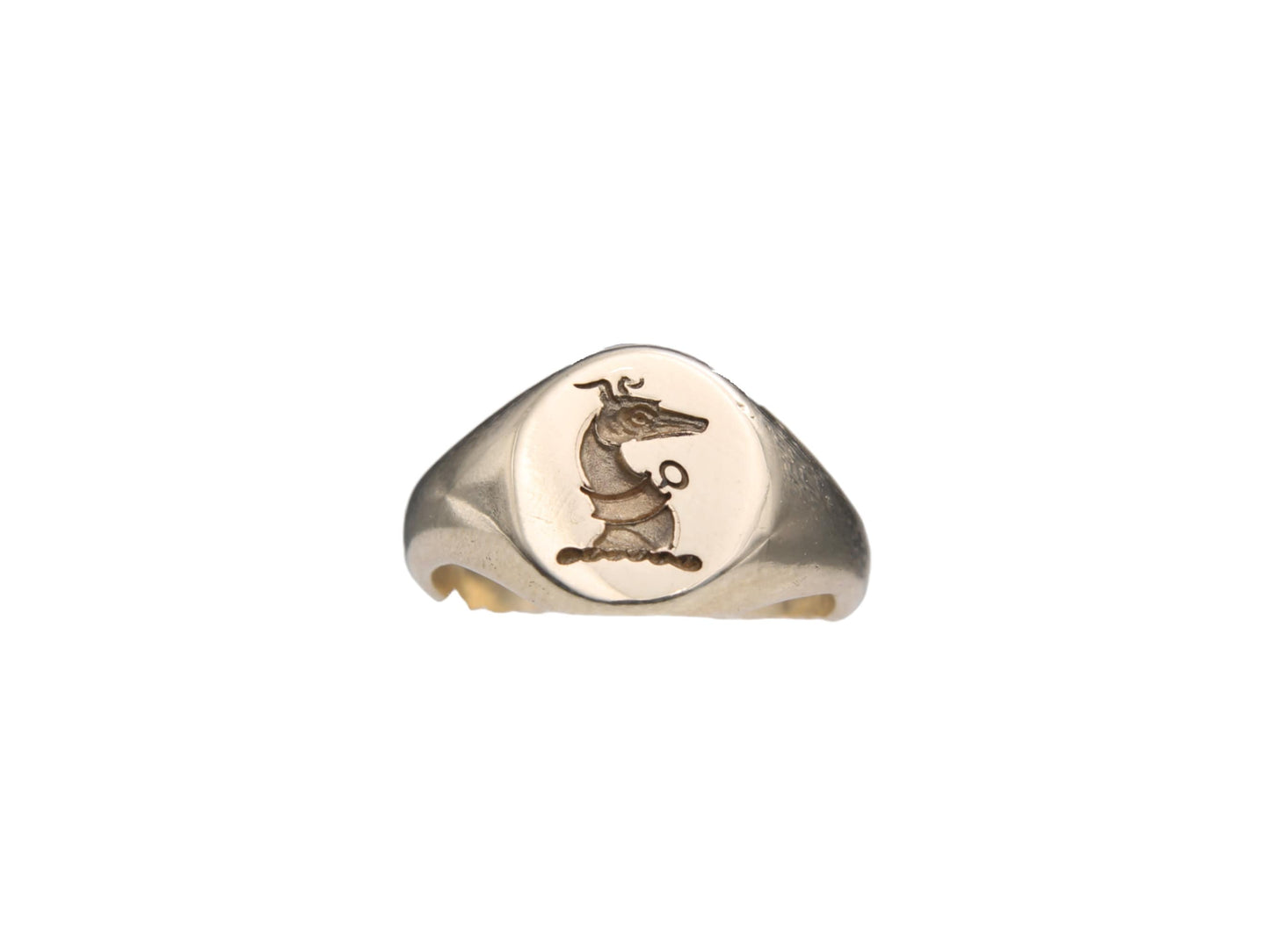 vintage-9ct-yellow-gold-greyhound-crest-intaglio-signet-ring
