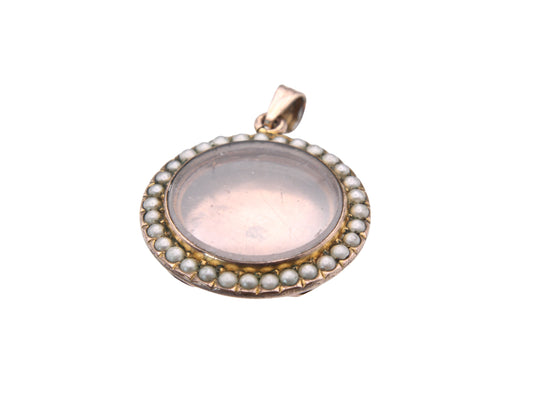 antique-rolled-gold-pearl-glass-photo-locket-pendant