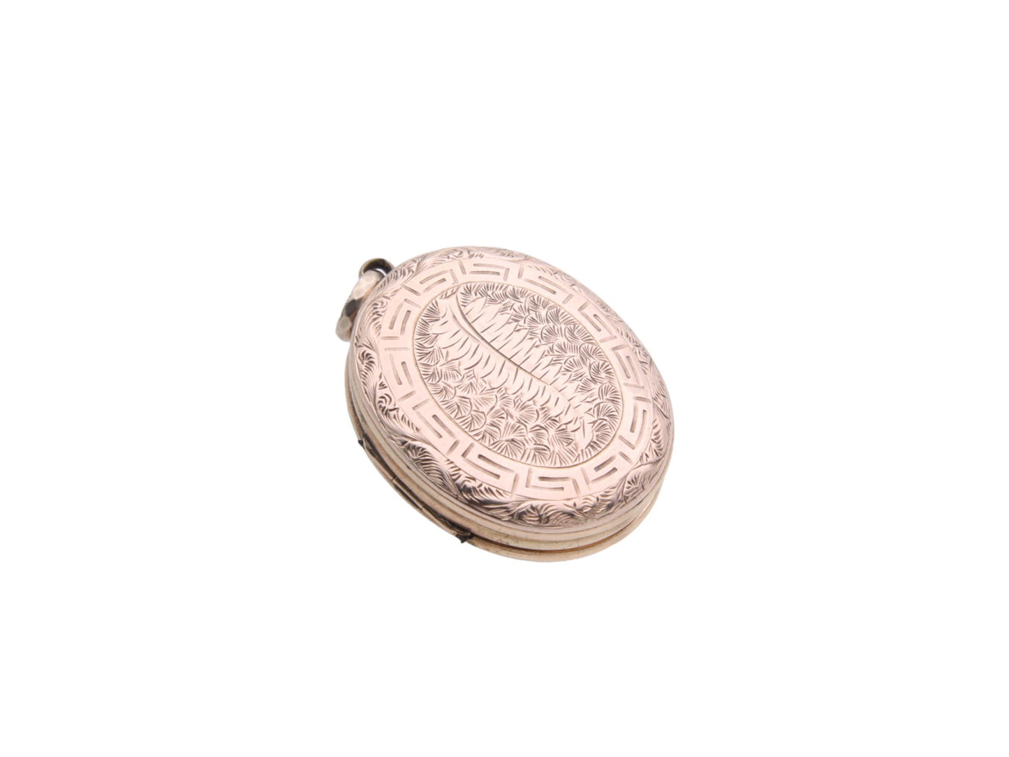Antique Victorian 9ct Gold Double Opening Locket