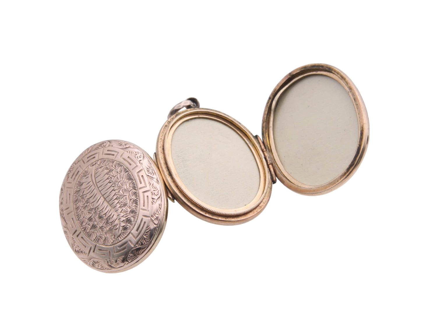 Antique-Victorian-9ct-Gold-Double-Opening-Locket