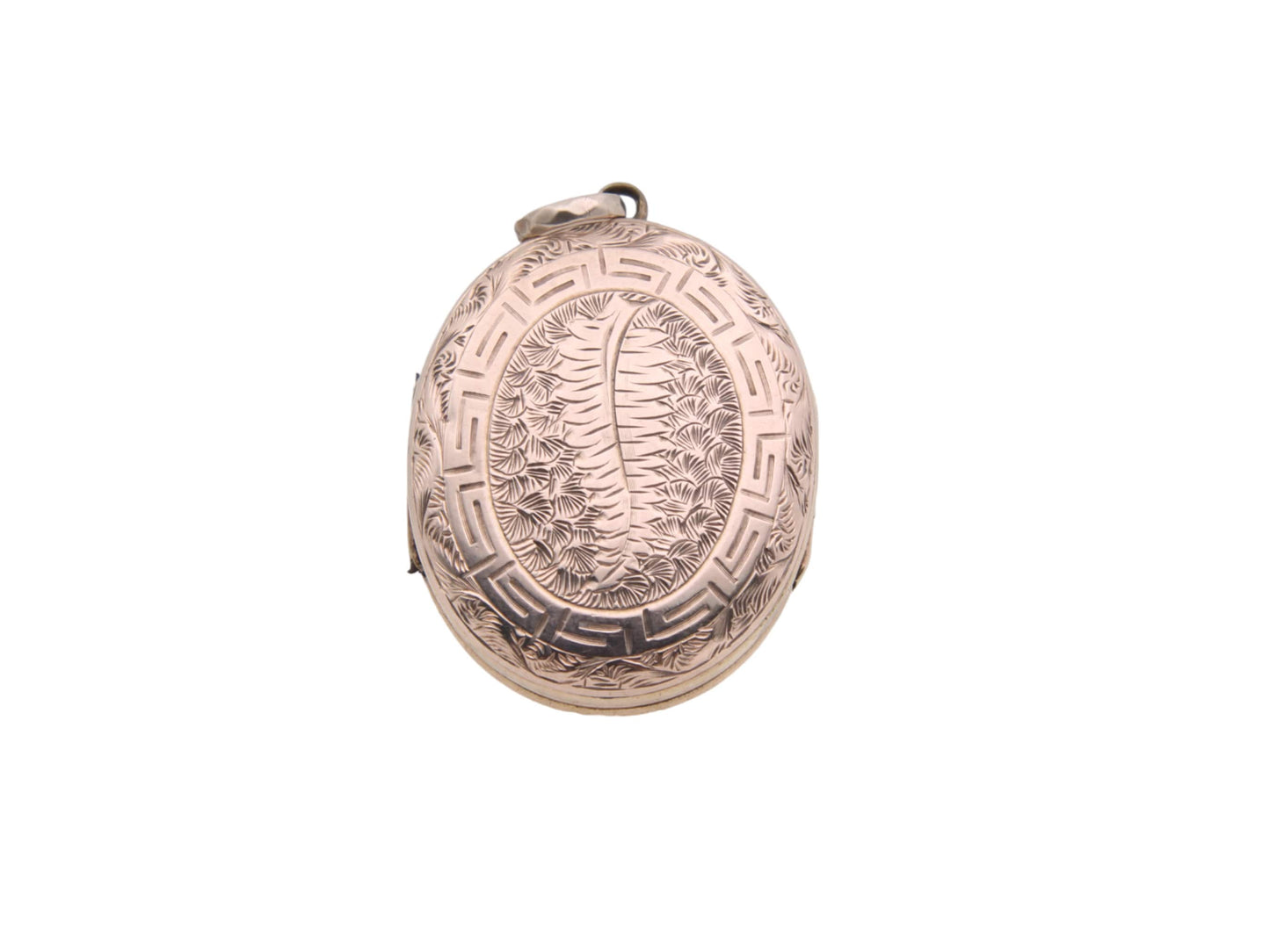Antique Victorian 9ct Gold Double Opening Locket