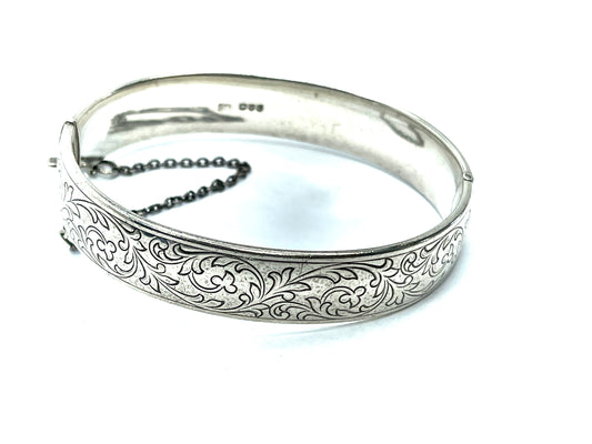 charles-horner-silver-bangle-bracelet