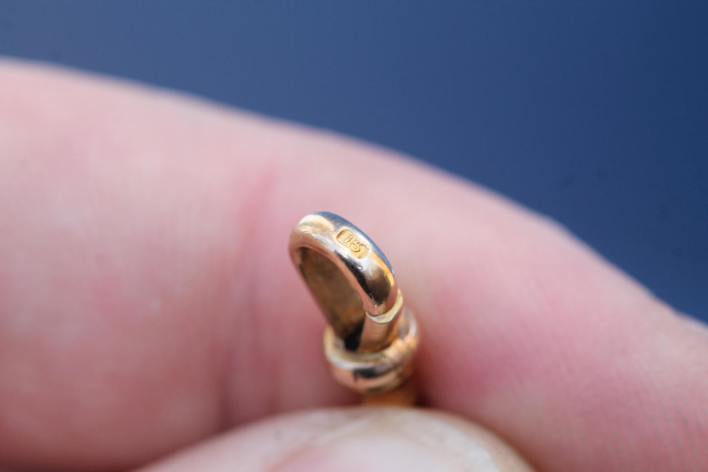 Antique 15ct Gold Dog Clip Clasp c.1900 — view 13