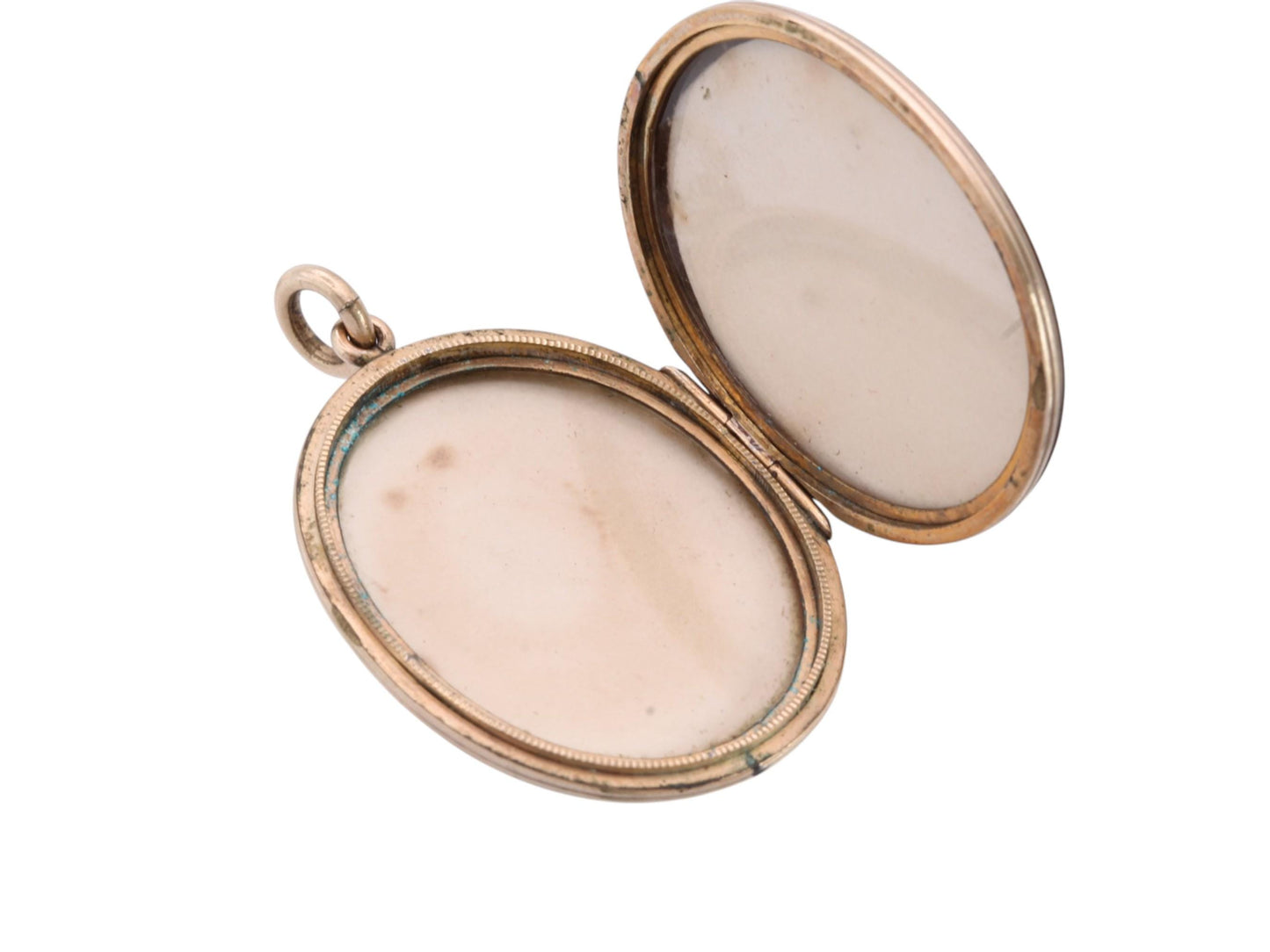 Antique 9ct Gold Memorial Locket | In Memory Of | Victorian c.1860 — view 7