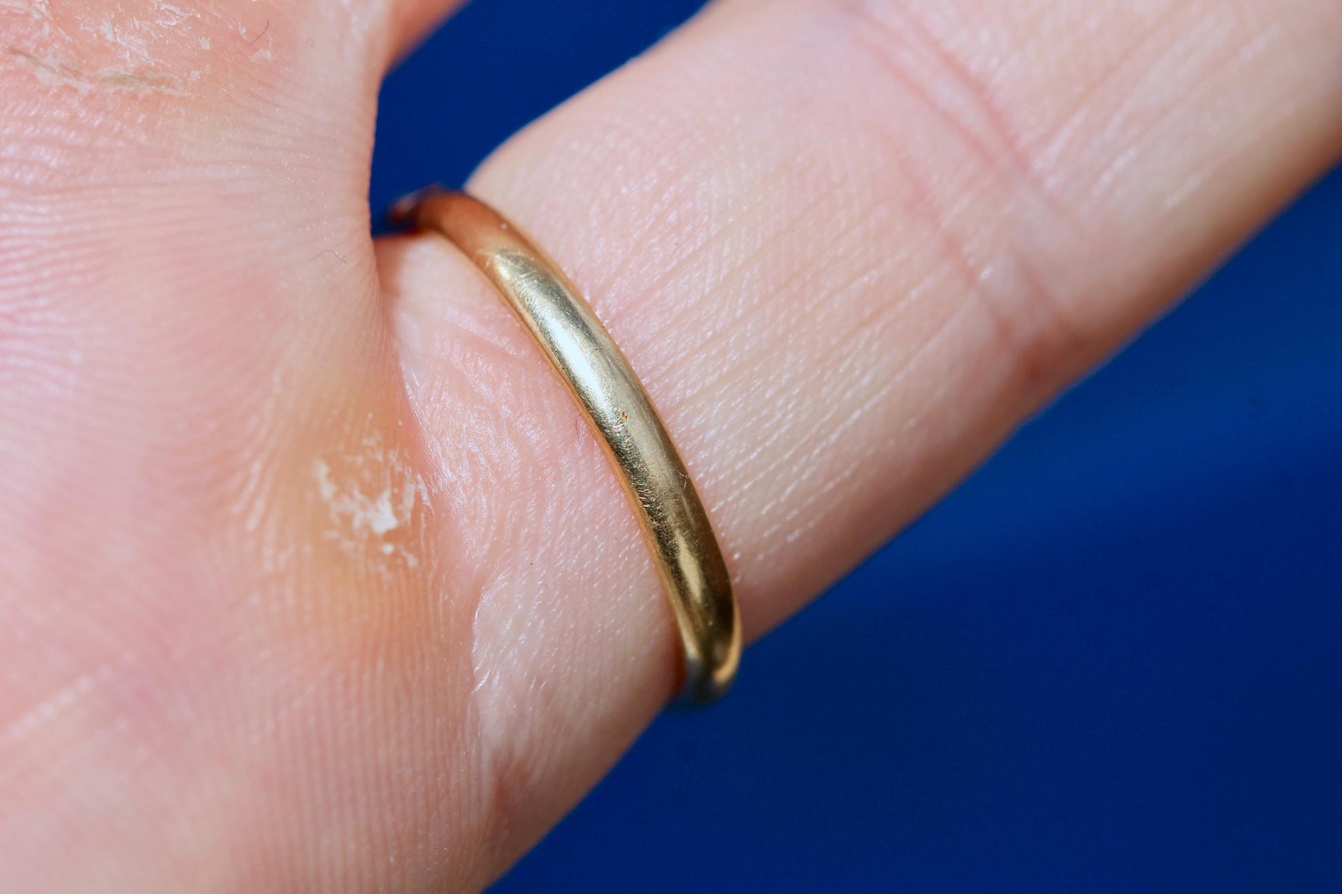 Art Deco 18ct Gold & Platinum Diamond Triple Heart Ring | c.1920 — view 13