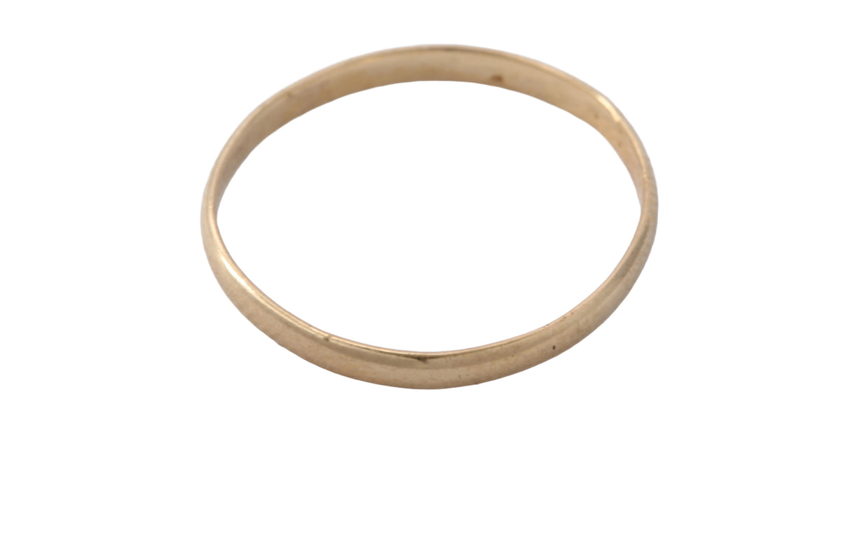 Antique Early Victorian 18ct Gold Wedding Band | Aberdeen Scottish Provincial c.1840 — view 12
