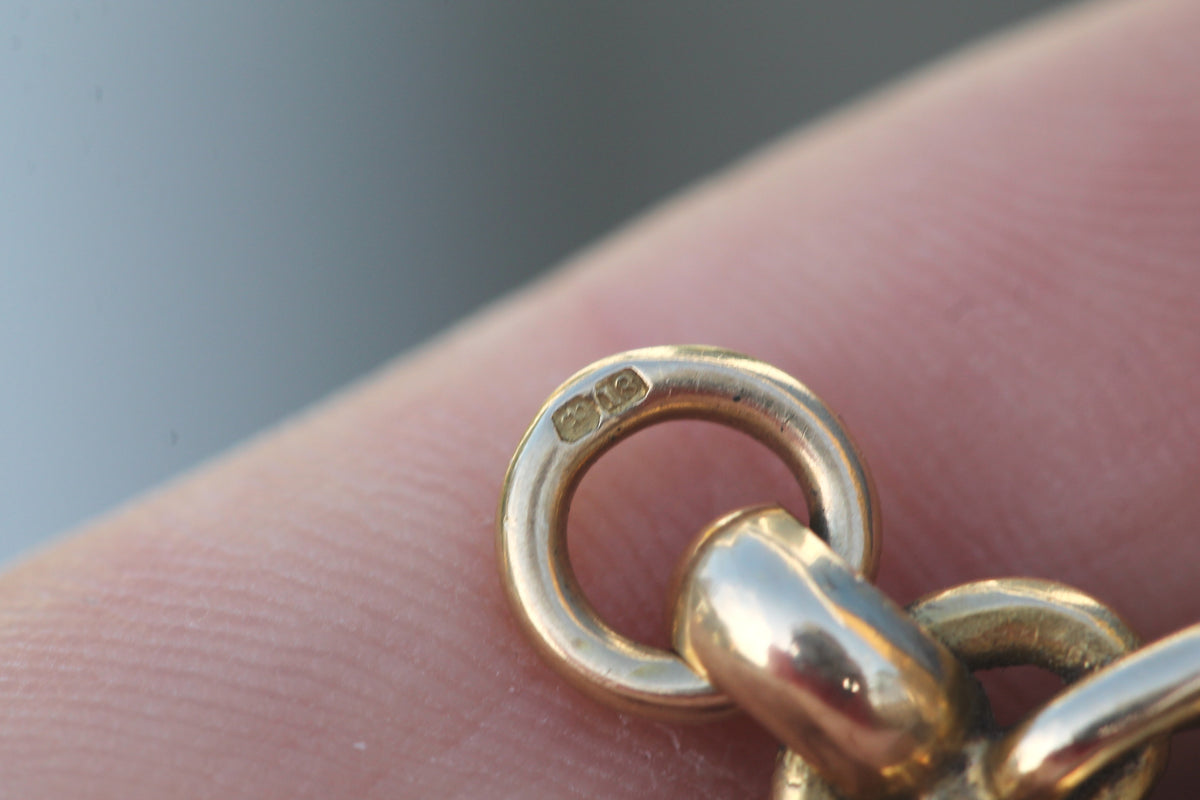 Antique Victorian 18ct Gold Carnelian & Bloodstone Spinner Intaglio Seal 1883 | Petit Alta — view 11
