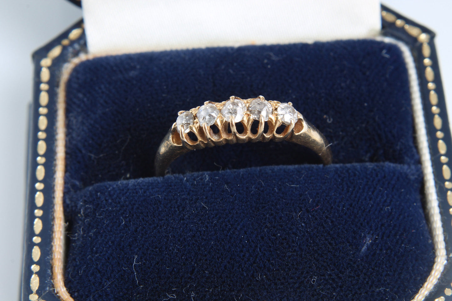 Antique Edwardian 18ct Gold Diamond Ring