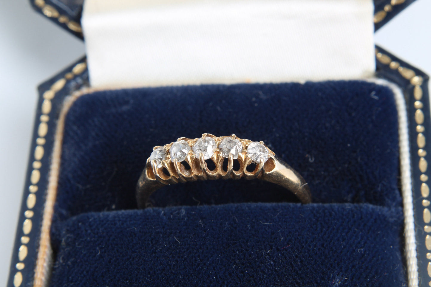 Antique Edwardian 18ct Gold Diamond Ring