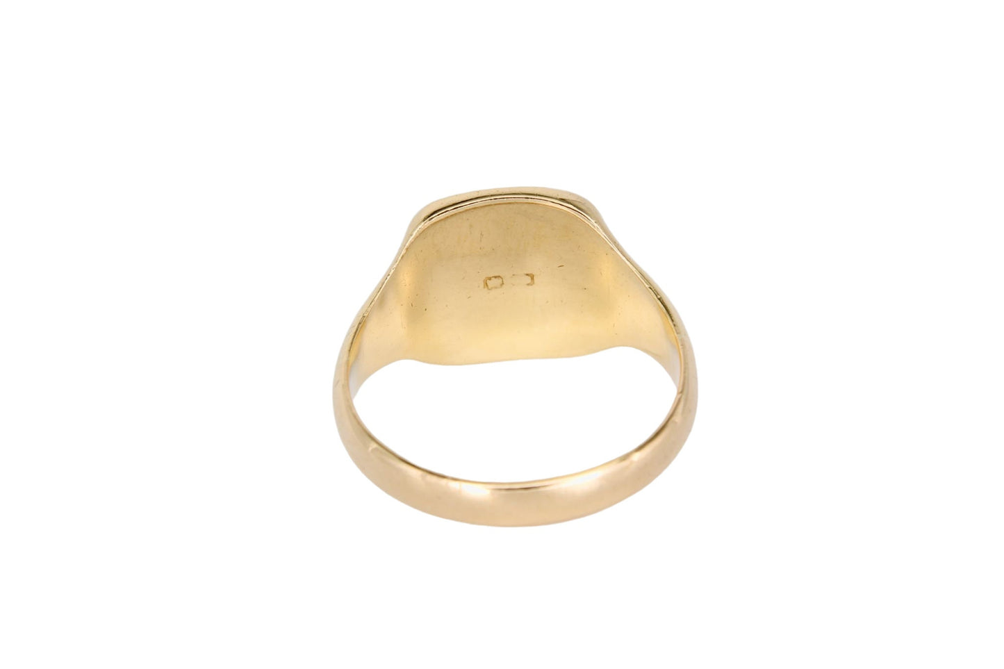 Antique 18ct Gold Griffin Intaglio Signet Ring - 1932