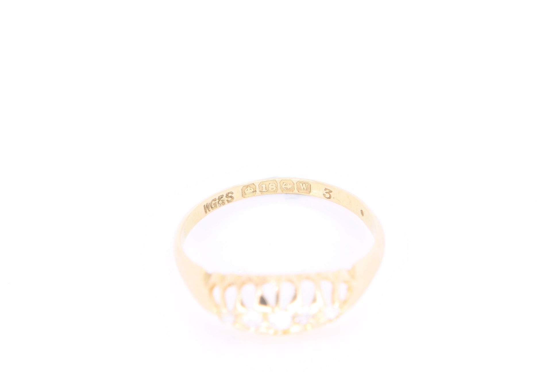 Antique-18ct-Gold-Diamond-Ring---1921