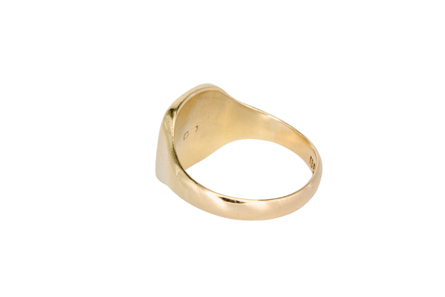 Antique 18ct Gold Griffin Intaglio Signet Ring - 1932