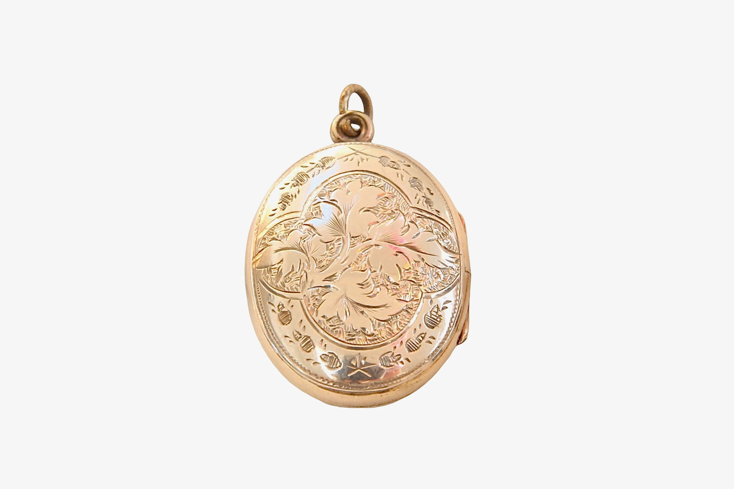 Antique Victorian 9ct Gold Enamel Buckle Locket