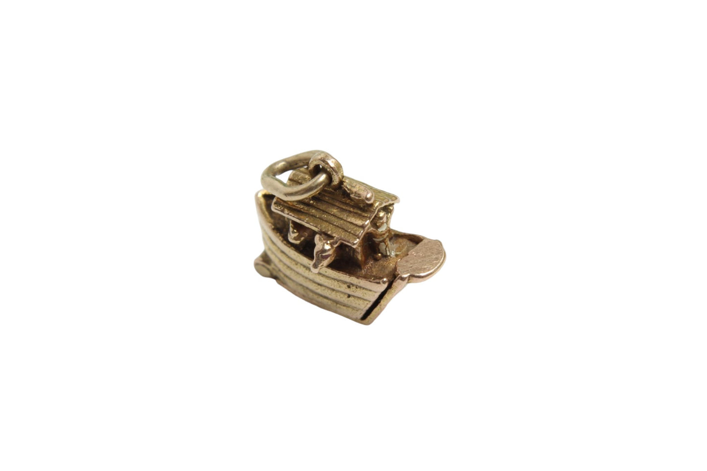 Vintage 9ct Gold Opening Noahs Ark Charm