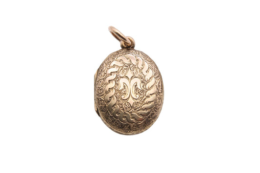 Antique Victorian 9ct Gold Locket c.1870