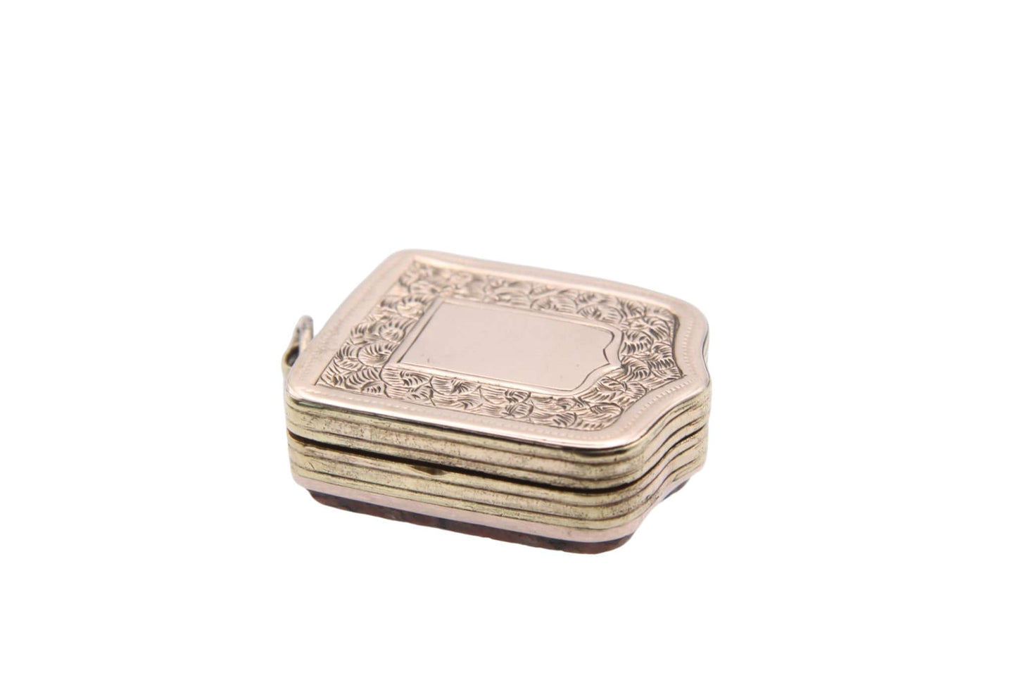 Antique Victorian 9ct Gold & Aberdeen Granite Shield Locket