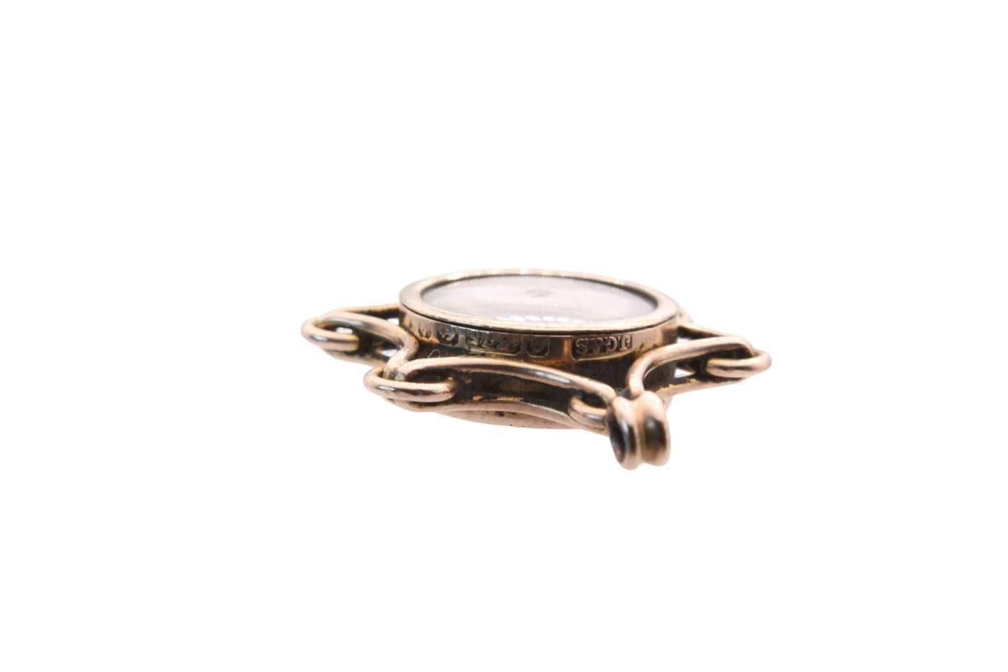 Antique Edwardian 9ct Gold Compass Fob/Pendant