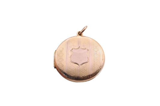 Antique Edwardian 15ct Gold Locket - 1910