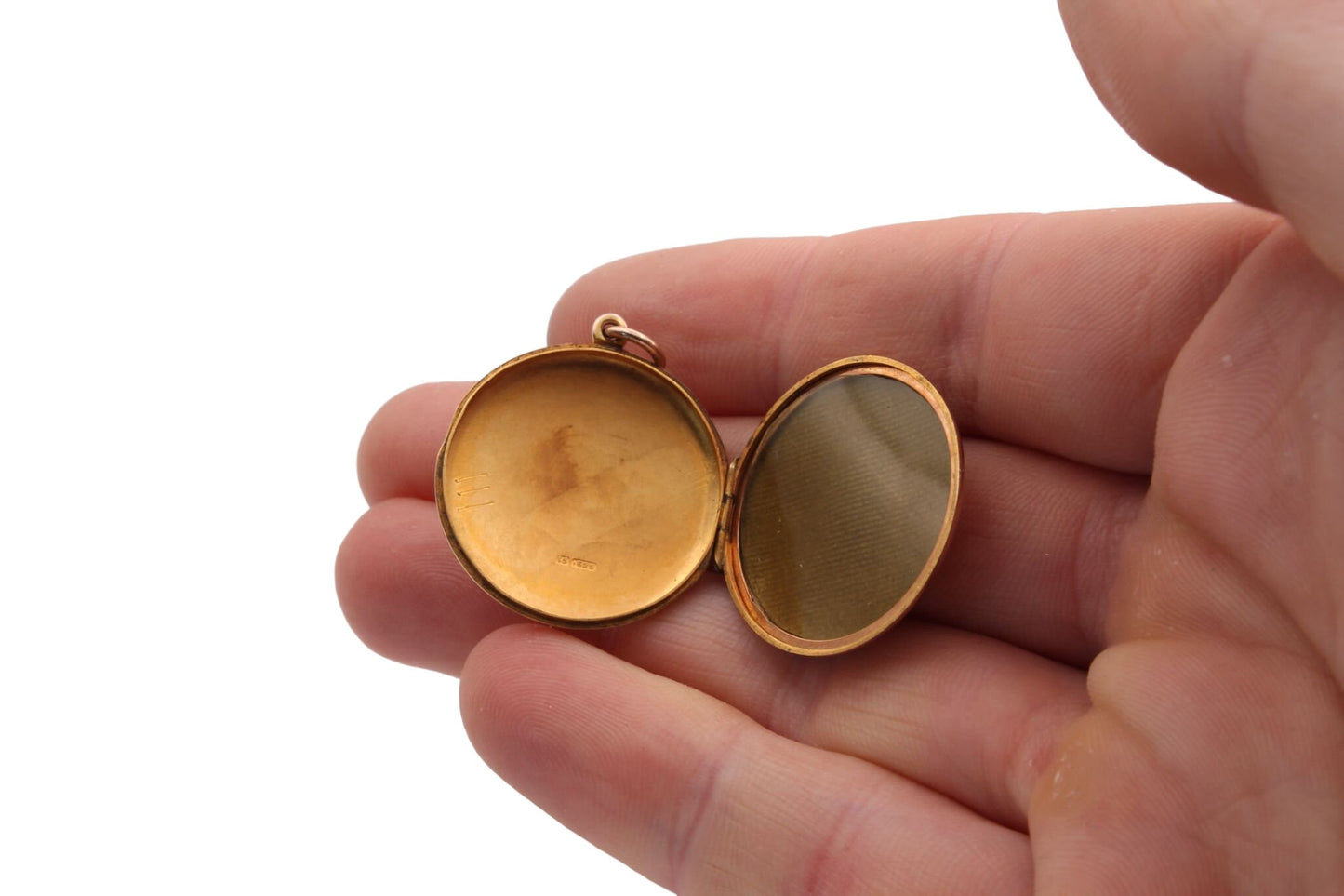 Antique Edwardian 15ct Gold Locket - 1910