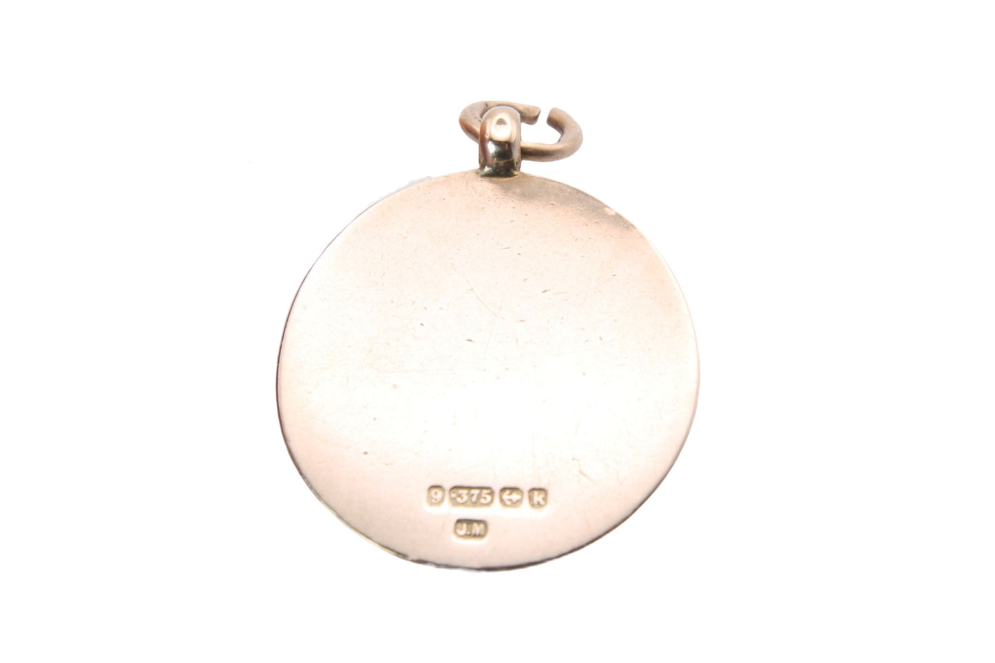 Antique Edwardian 9ct Gold Buckle Pendant