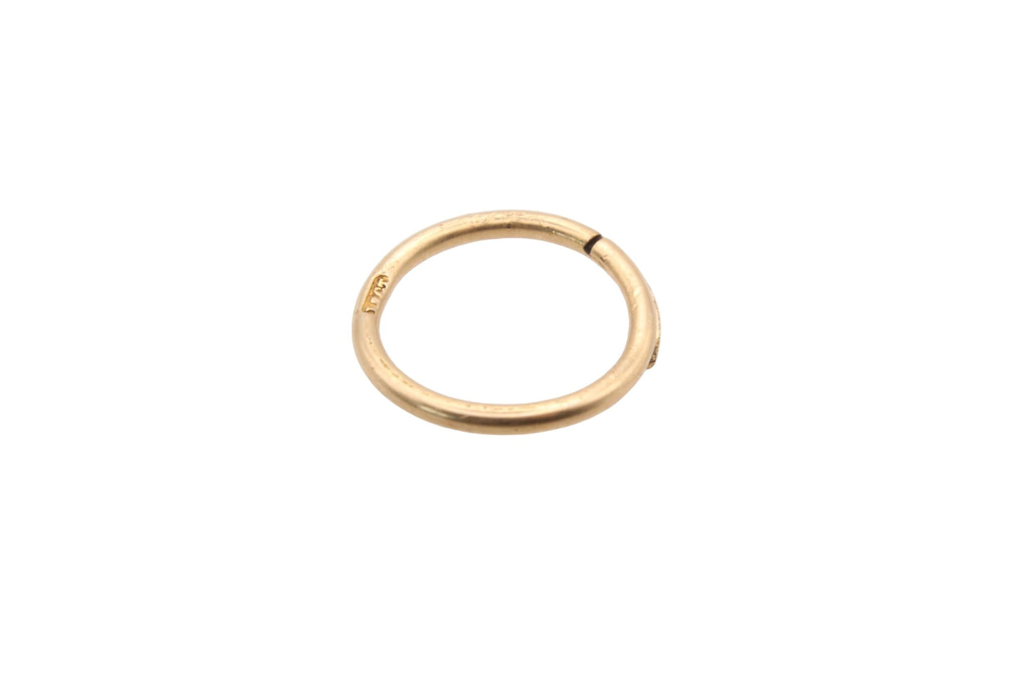 Antique Victorian 18ct Gold Split Ring