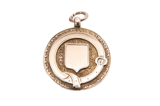 Antique Edwardian 9ct Gold Buckle Pendant