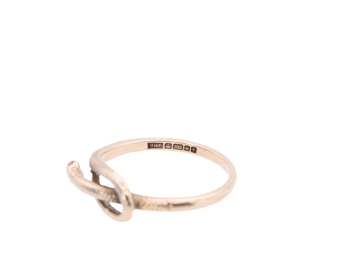 Vintage 9ct Gold Snake Ring