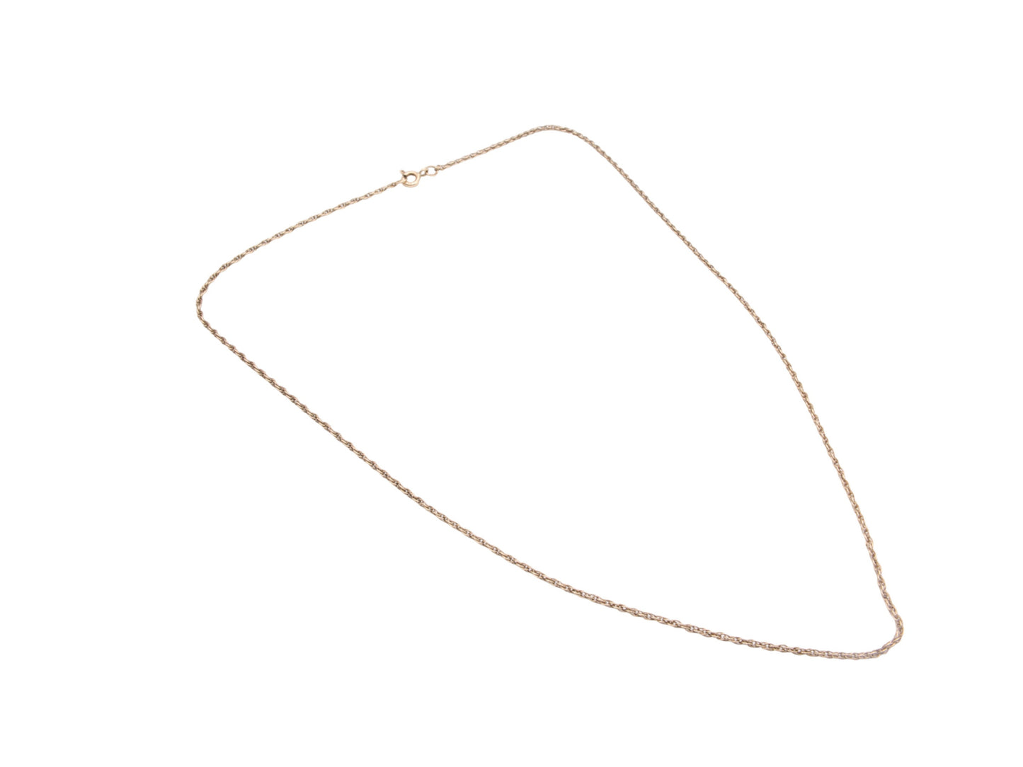 Vintage 9ct Gold Prince Of Wales Link Necklace