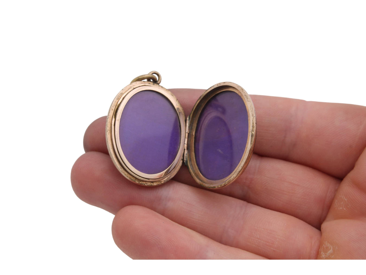 Antique-9ct-Gold-Back-And-Front-Locket