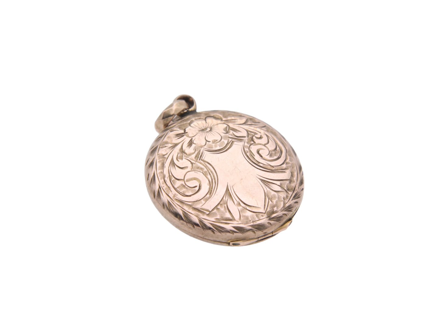Antique 9ct Gold Back & Front Locket