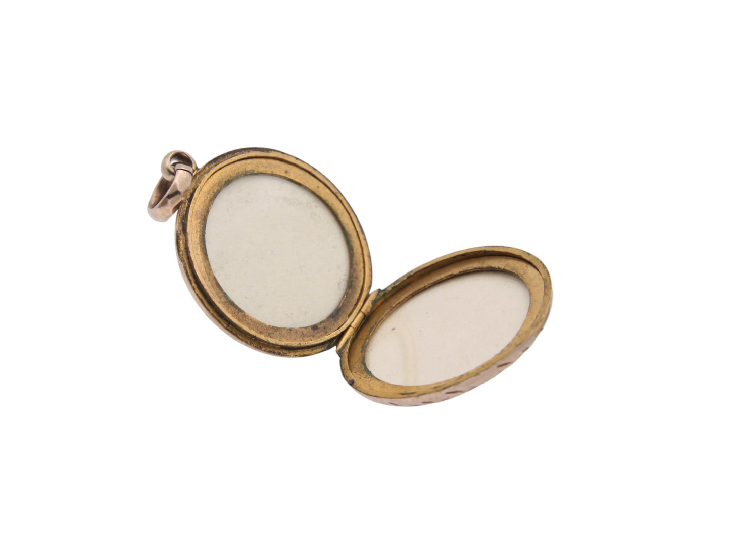 Antique 9ct Gold Back & Front Locket