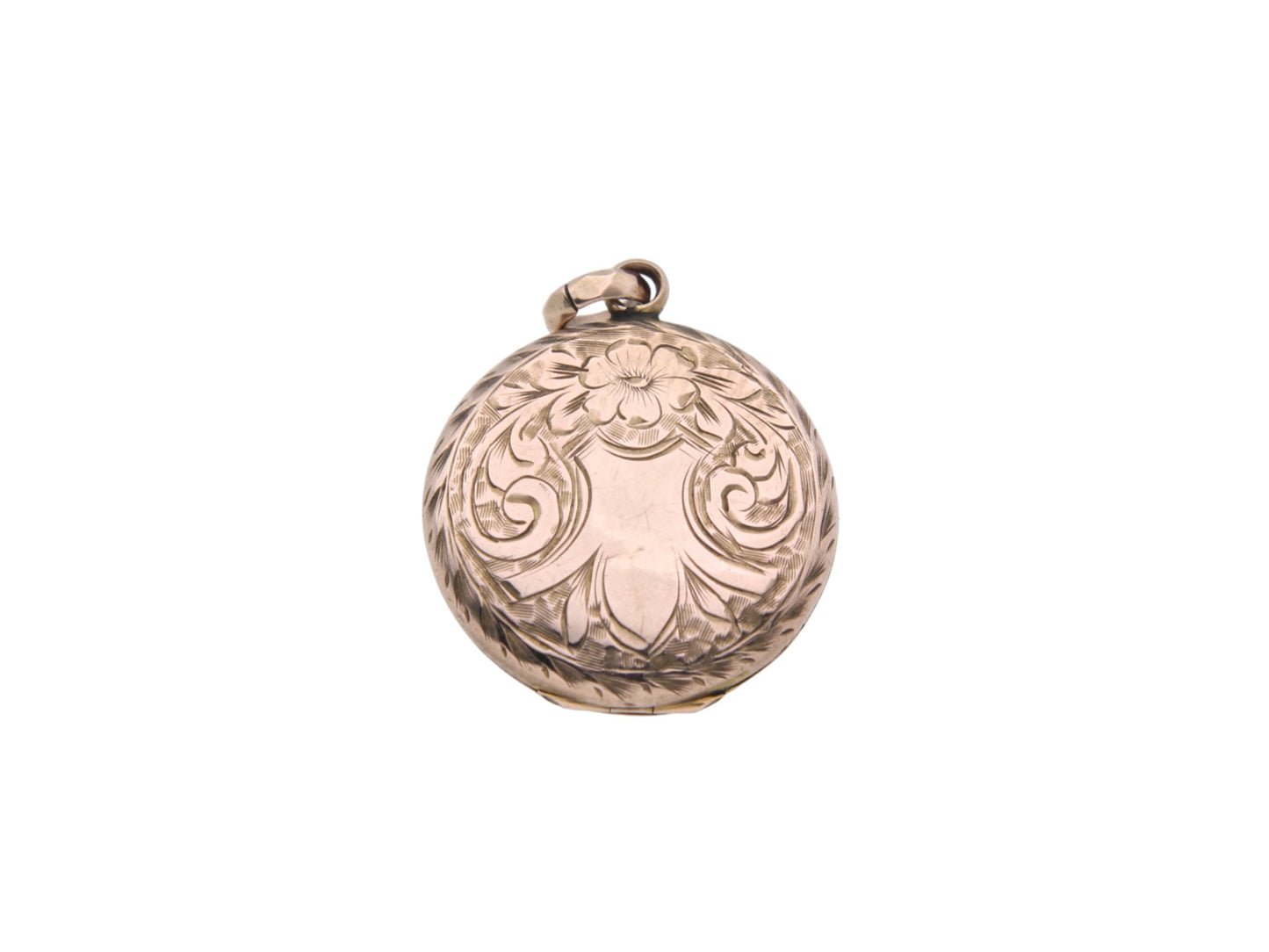 Antique 9ct Gold Back & Front Locket