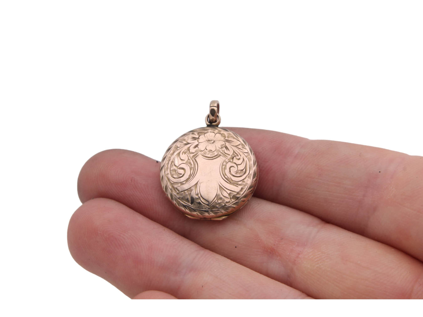 Antique 9ct Gold Back & Front Locket