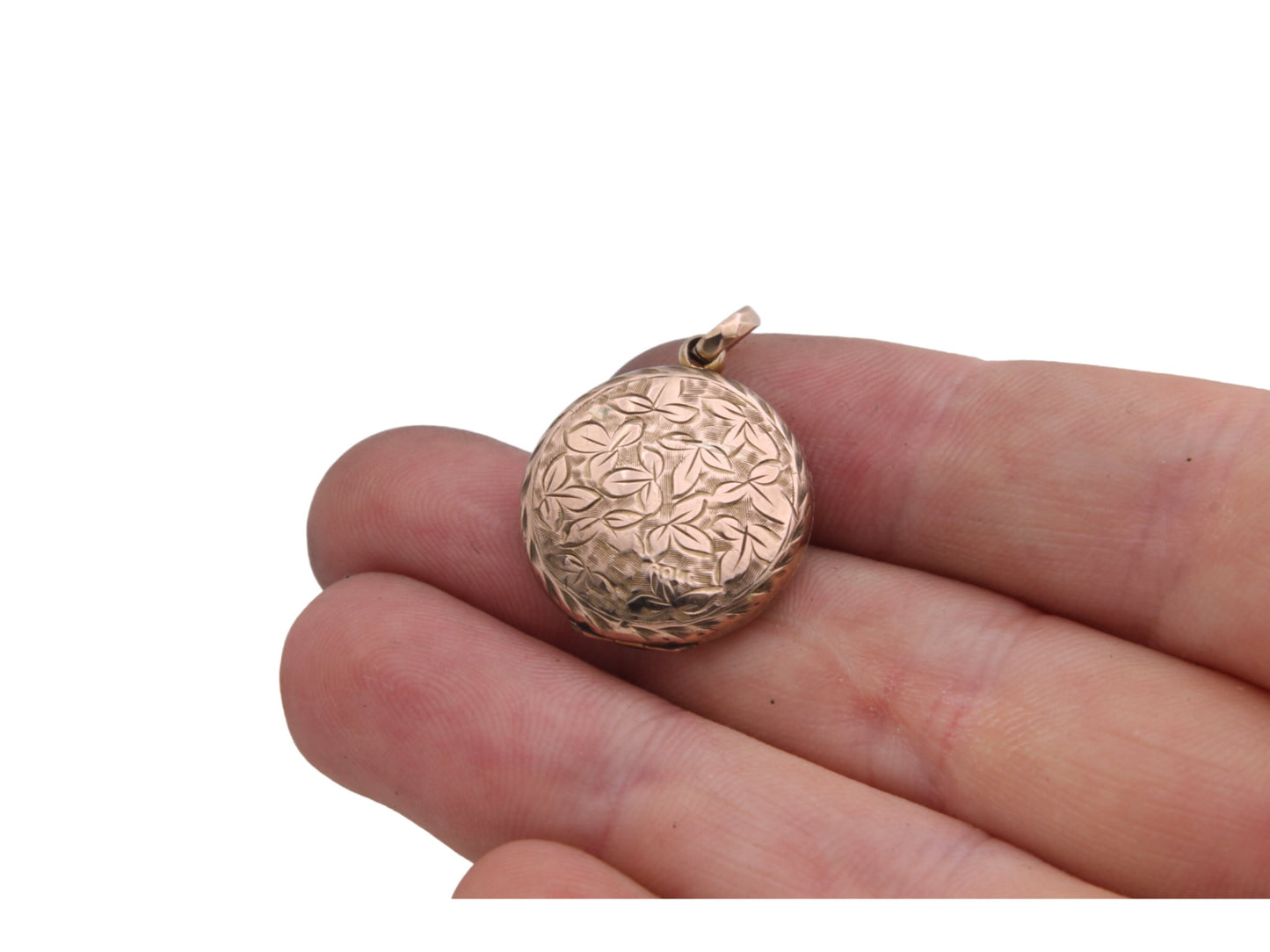 Antique-9ct-Gold-Back-&-Front-Locket