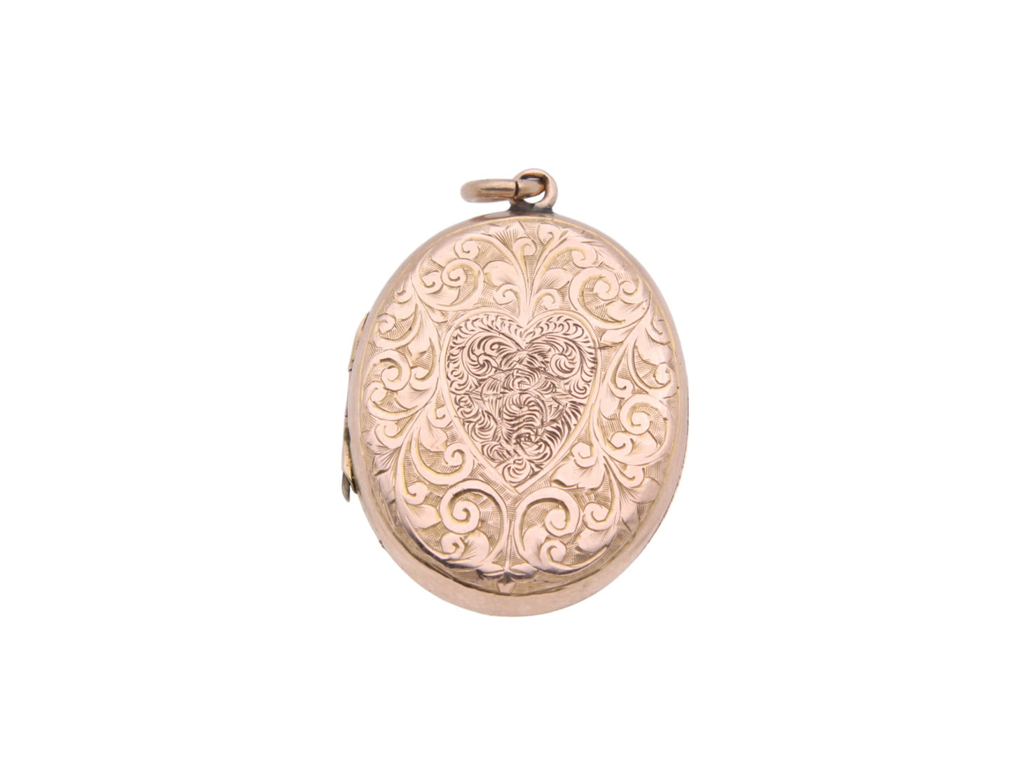 Antique Edwardian 9ct Gold Locket, 1906