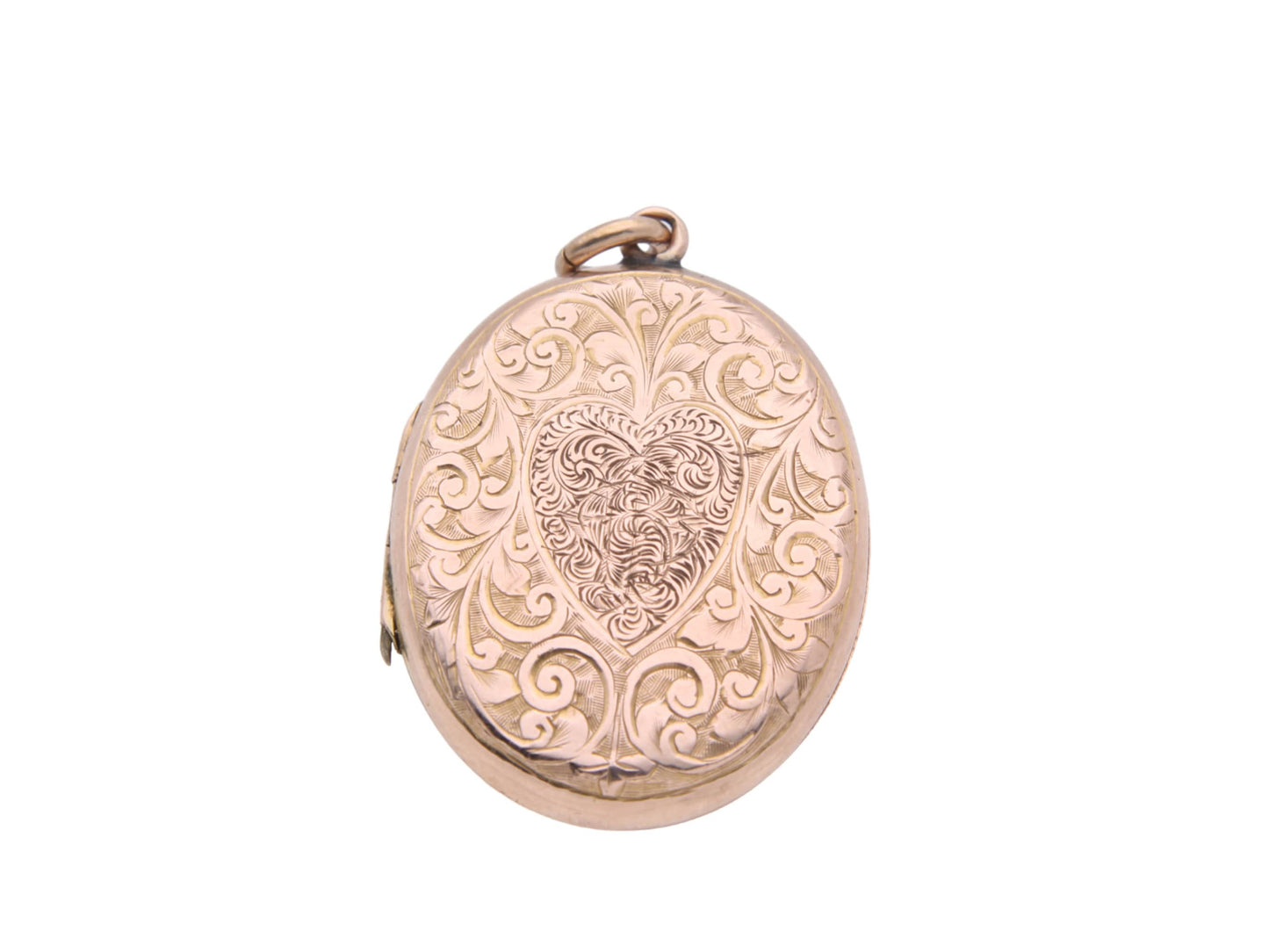 Antique Edwardian 9ct Gold Locket, 1906