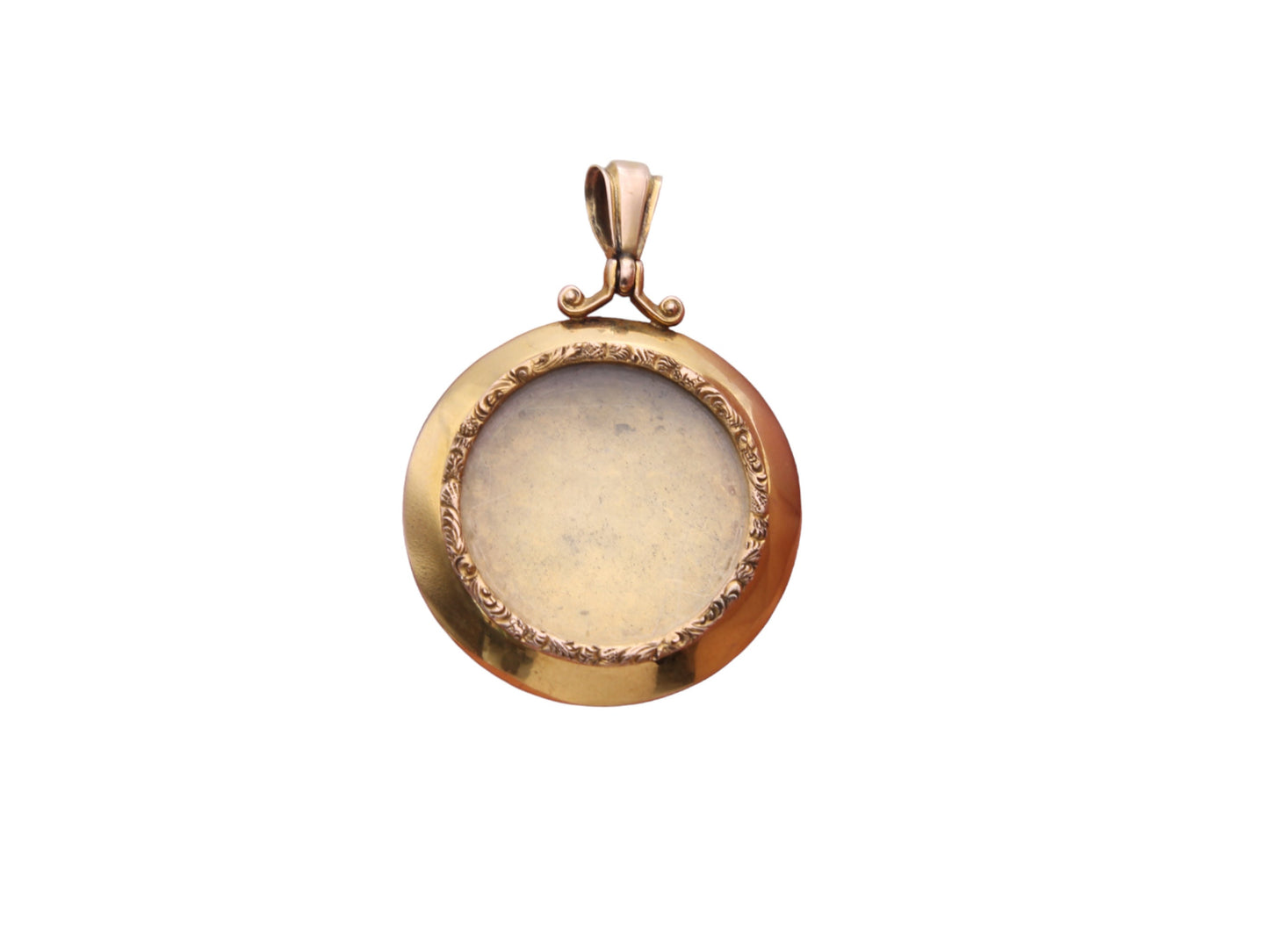 Antique 9ct Gold Pendant Locket