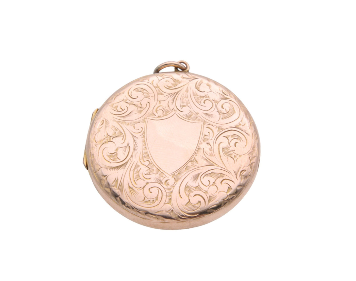 Antique 9ct Gold Chased Locket
