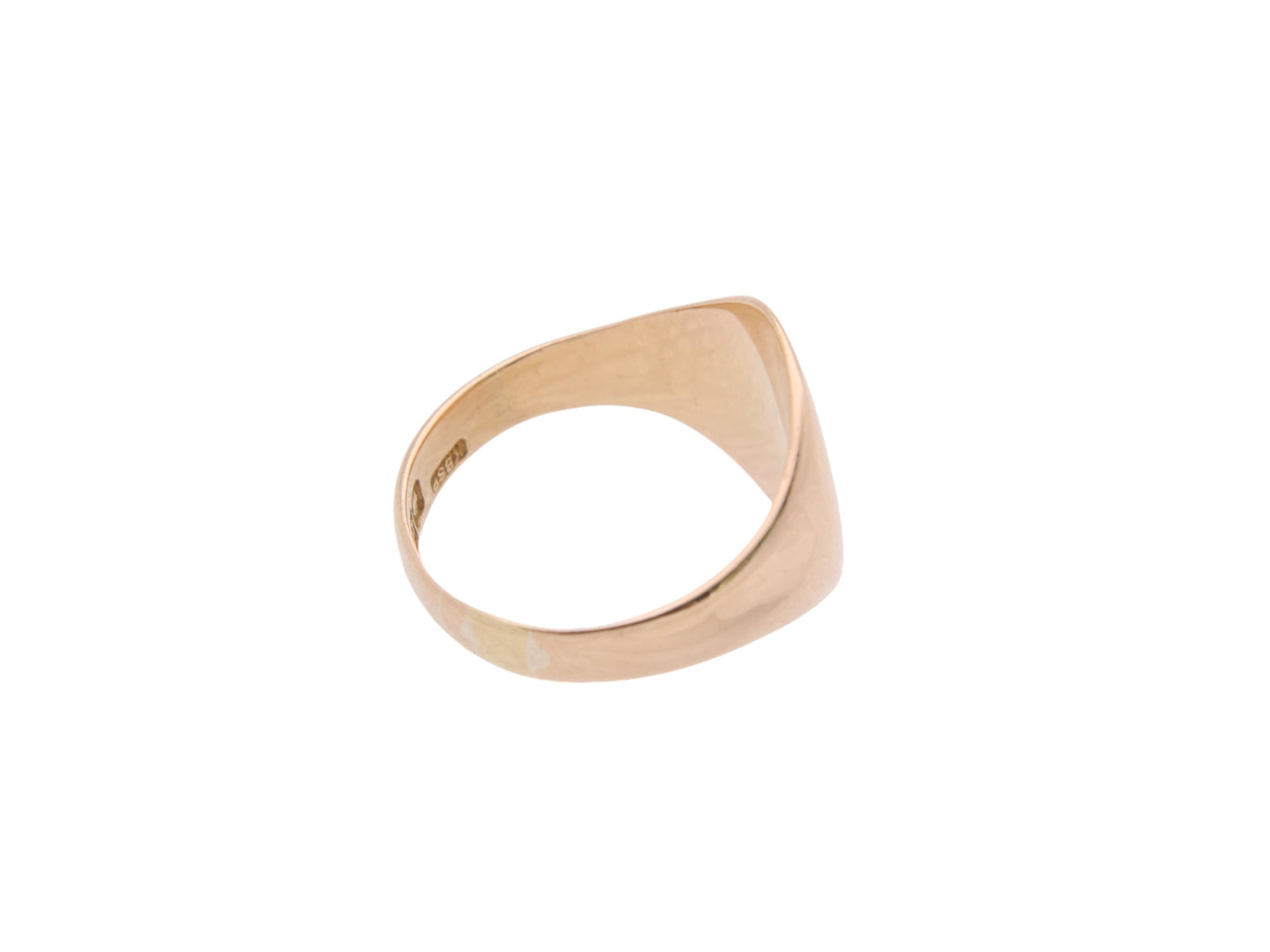 Antique 18ct Rose Gold Signet Ring, 1910