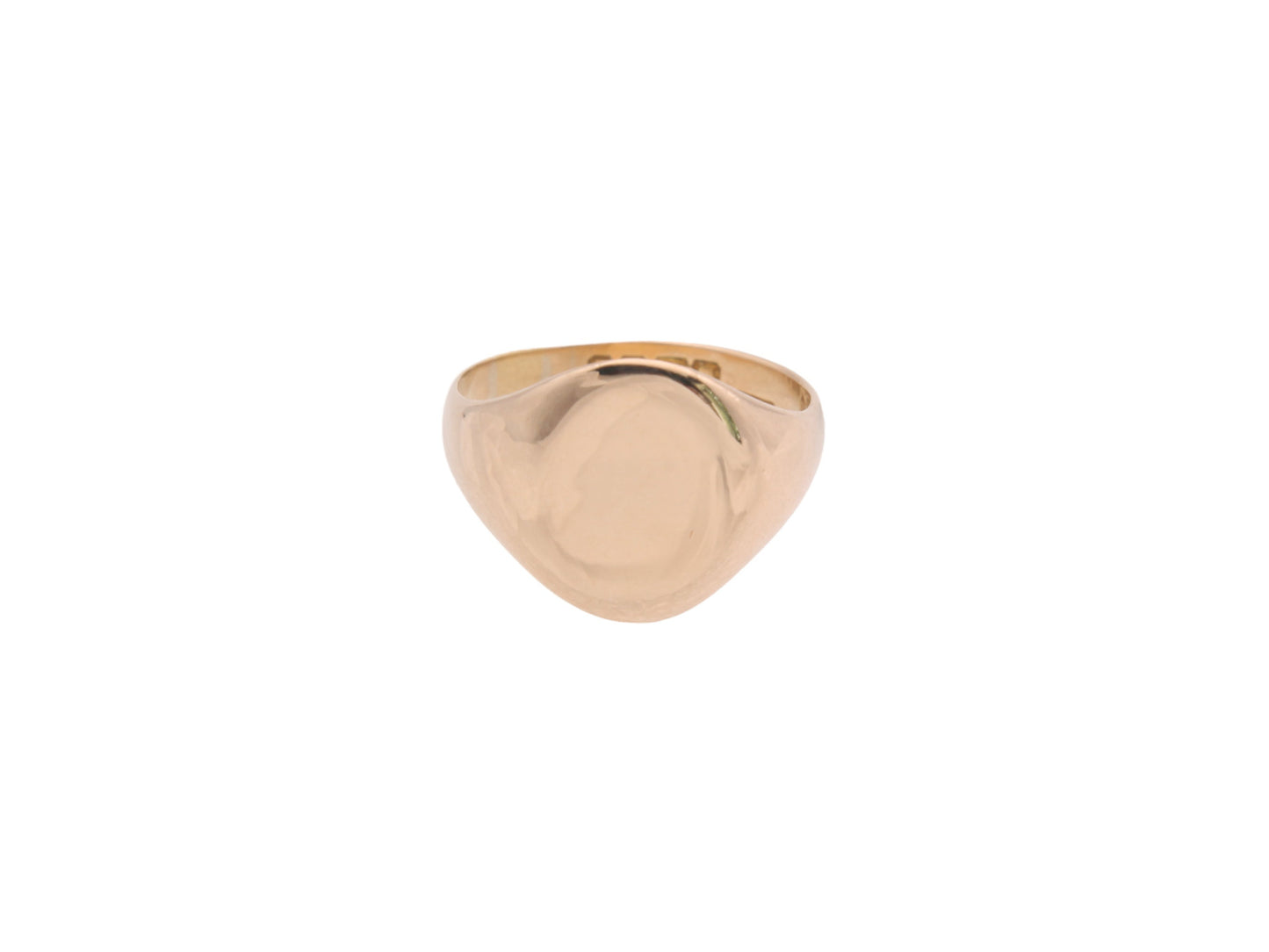 Antique 18ct Rose Gold Signet Ring, 1910